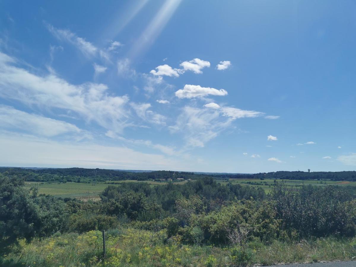 Camping Les Lodges Du Lagon Calvisson Buitenkant foto